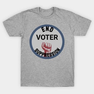 End Voter Suppression T-Shirt